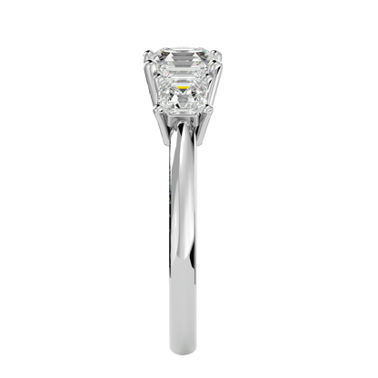 Eterna Three-Stone Diamond Ring